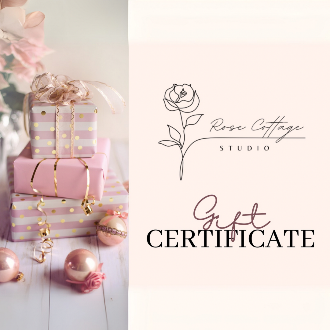 Rose Cottage Studio Gift Cards
