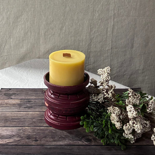 Beeswax Pillar
