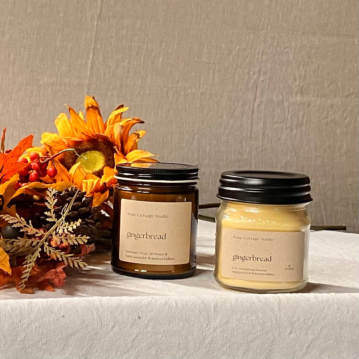 Gingerbread Scented Candle